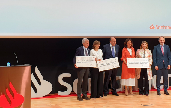 El fondo Santander Responsabilidad Solidario que asesora la Fundación Pablo VI dona 1,2 millones a proyectos de economía social e inserción laboral