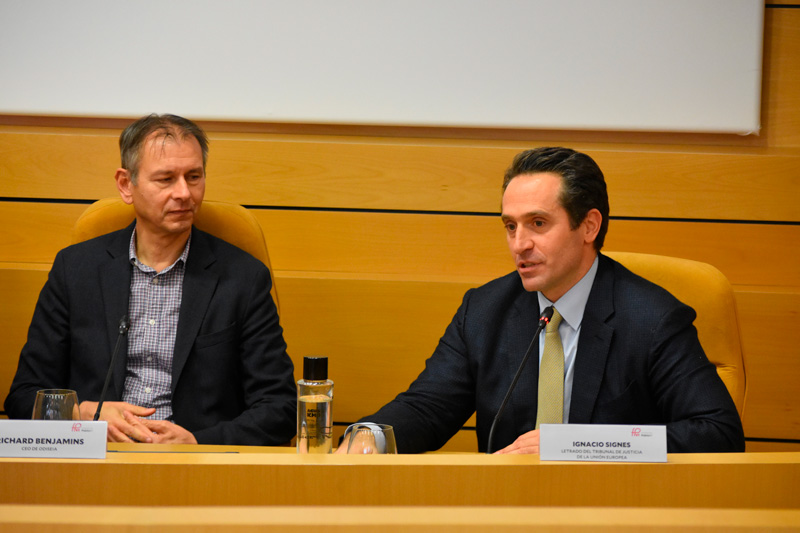 Richard Benjamins, CEO de OdiseIA / Ignacio Signes, Letrado del Tribunal de Justicia de la Unión Europea