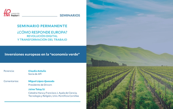 Inversión europea en la “economía verde”