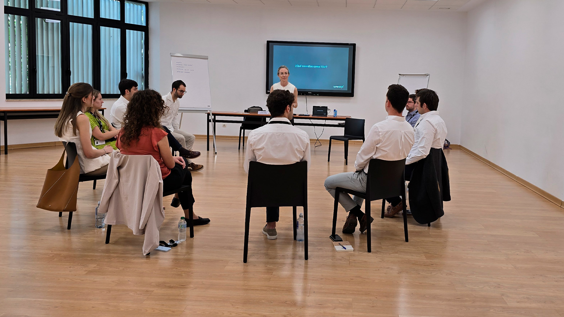 <span>Cuarta Jornada</span>Cuarta jornada del curso de liderazgo: Teoría del Bien Común y liderazgo sistémico