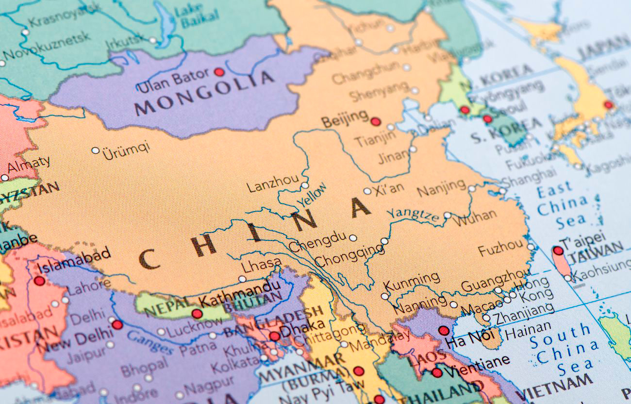 Mapa China