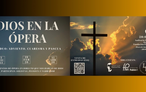 Dios en la Ópera: un concierto que ayuda a prepararse para la Navidad a través de la belleza de la música