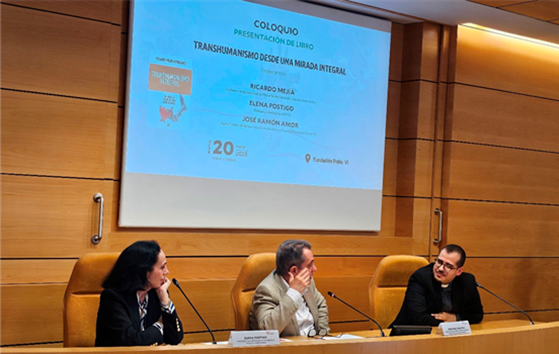 Elena Postigo, José Ramón Amor Pan y Ricardo Mejía