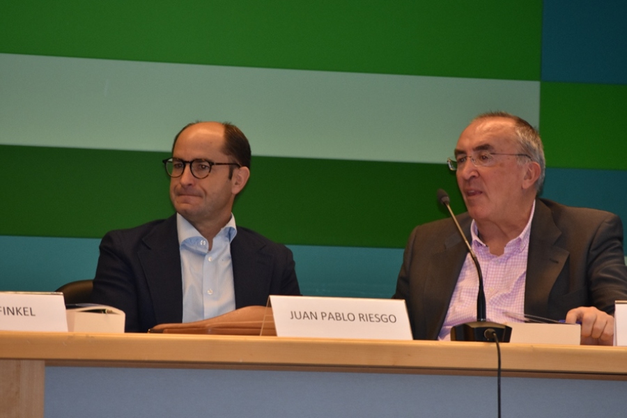 Juan Pablo Riesgo y Juan Luis Paramio