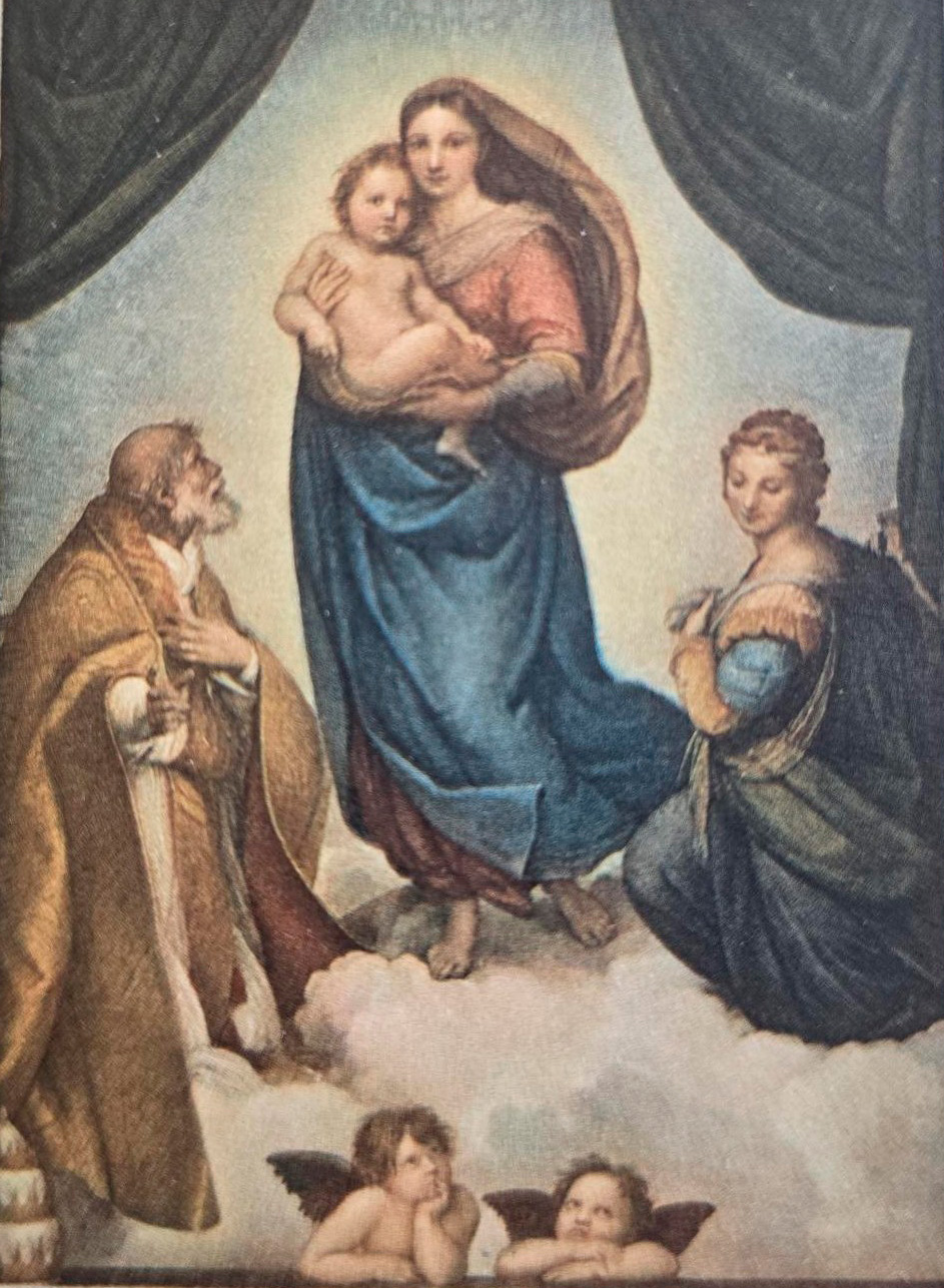 ESTAMPA DE LA VIRGEN MARÍA