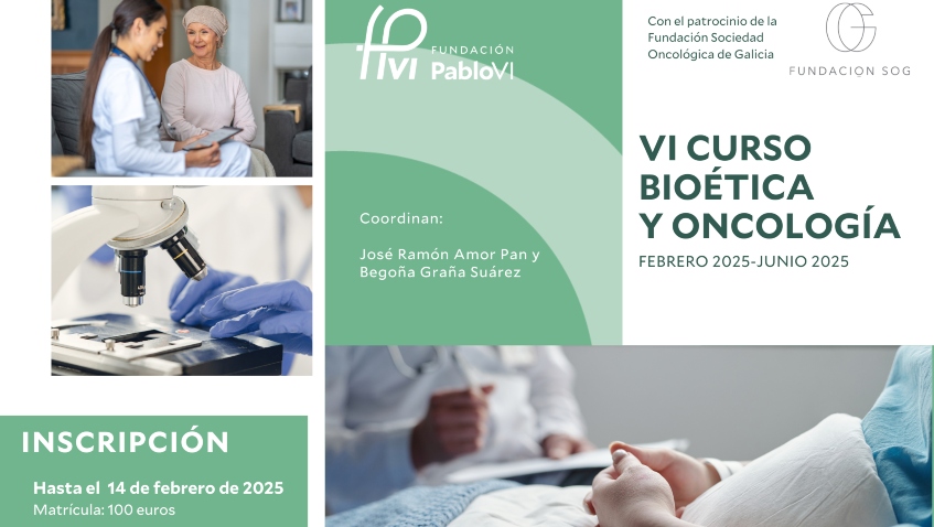 VI Edición del curso de Bioética y Oncología