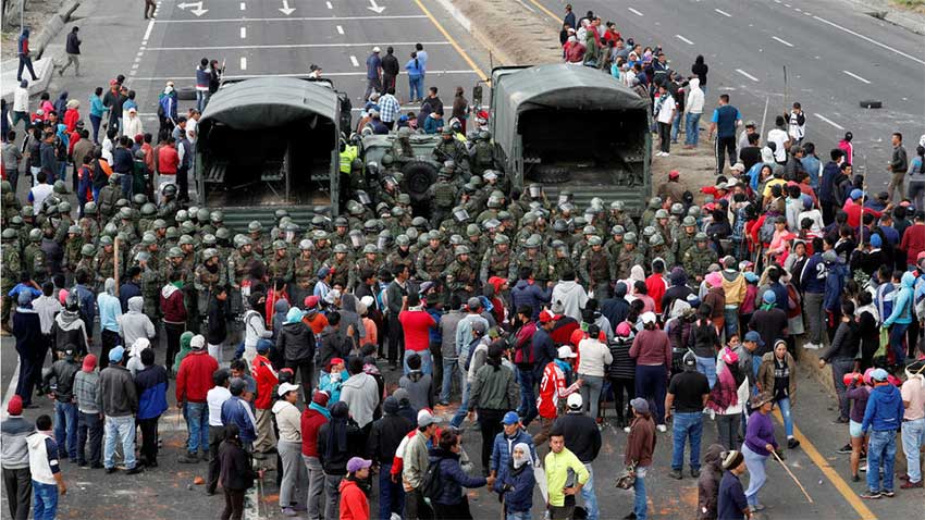 En este momento estás viendo Ecuador, un país que se levanta contra la falta de liderazgo