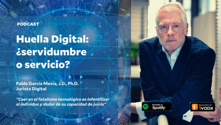 Lee más sobre el artículo Pablo García Mexía: caer en el fatalismo tecnológico es infantilizar al individuo y dudar de su capacidad de juicio