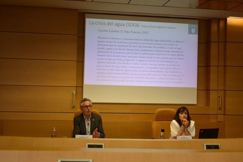 Alberto Garrido y Sandra Várez