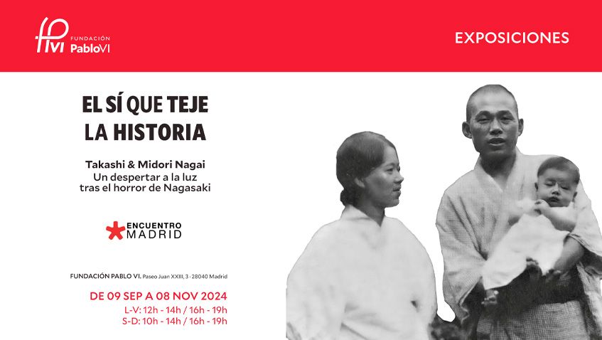 Lee más sobre el artículo Exposición “El sí que teje la historia. Un despertar a la luz frente al horror de Nagasaki”