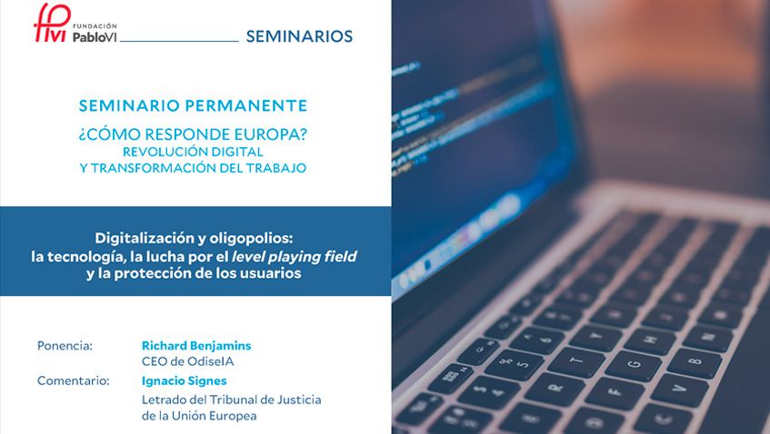 Lee más sobre el artículo Digitalización y oligopolios: la tecnología, la lucha por el level playing field y la protección de los usuarios