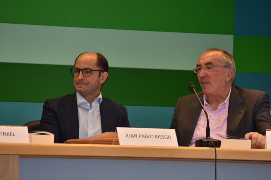 Juan Pablo Riesgo y Juan Luis Paramio