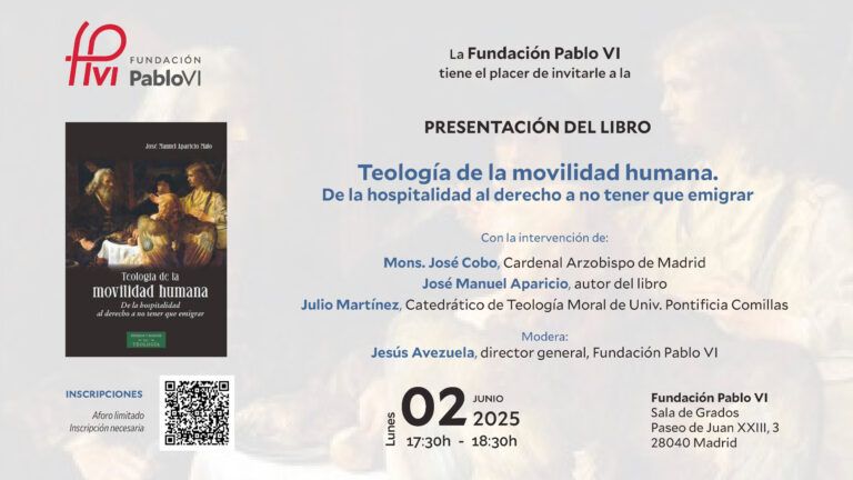 Lee más sobre el artículo Teología de la movilidad humana. De la hospitalidad al derecho a no tener que emigrar
