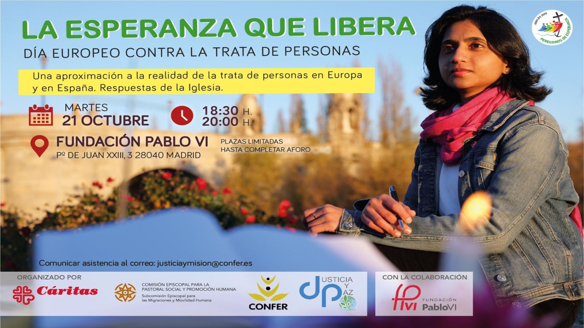 Lee más sobre el artículo “La esperanza que libera”, jornada de sensibilización sobre la trata de personas en Europa