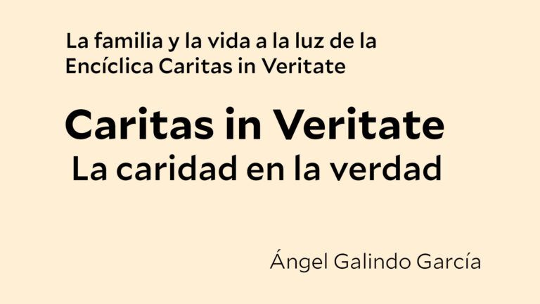 Lee más sobre el artículo La familia y la vida a la luz de la Encíclica Caritas in Veritate