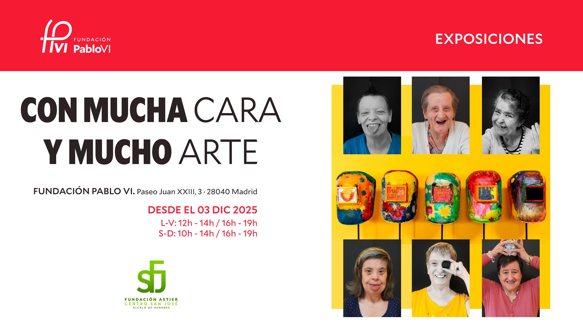 Lee más sobre el artículo “Con mucha cara y mucho arte”: una exposición que habla de la valentía, autonomía e independencia de mujeres con discapacidad intelectual